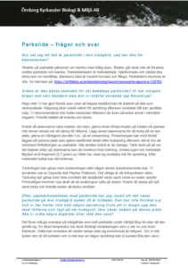 Frågor och svar - Parkslide PDF